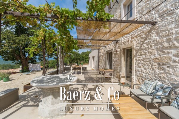 photo 15 Labin, Šumber, unique detached villa on a large plot with a view