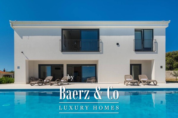 photo 3 Brač, Škrip, luxury villa with pool + building plot 1000 m2 with project