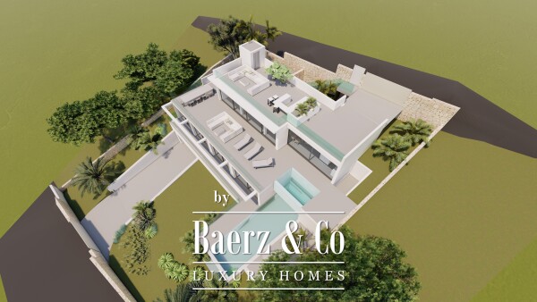 photo 1 Finished high-end villa with a stunning seaview and sunset on walking distance from the beach