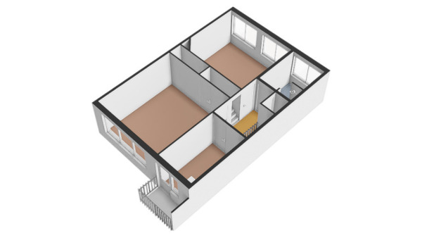 Floor Plan 5 - Dr. P.J.H. Cuypersplein 45