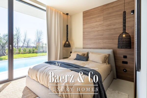 photo 7 Istria, Labinci, luxury single-storey house with sea view