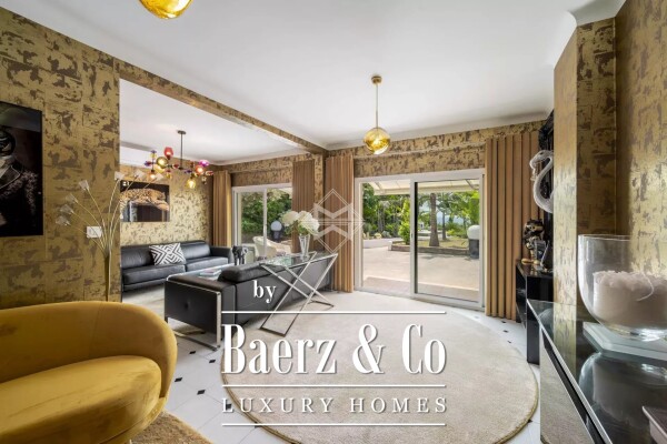 photo 7 RARE – Seafront Apartment with Private Garden and Dock – Anthéor