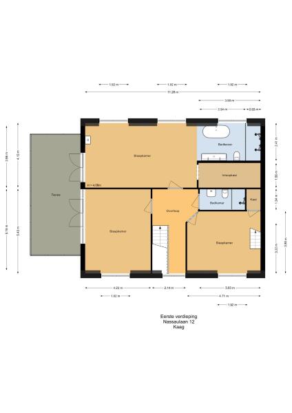 Floor Plan 2 - Nassaulaan 12
