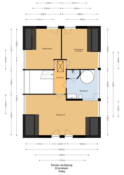 Floor Plan 2 - Emmalaan 3