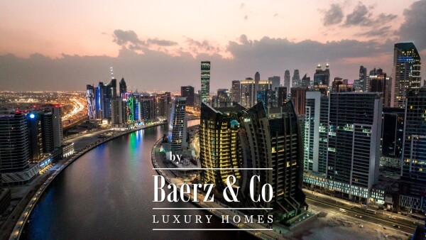 photo 8 Iconic 3-Bedroom Apartment | Da Vinci Tower by Pagani | Canal View Luxury