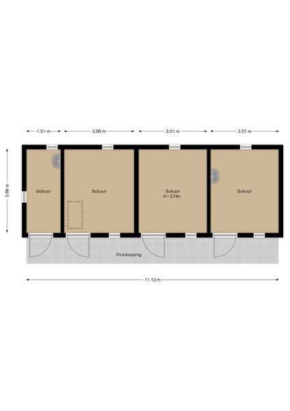 Floor Plan 3 - Laagsestraat 21