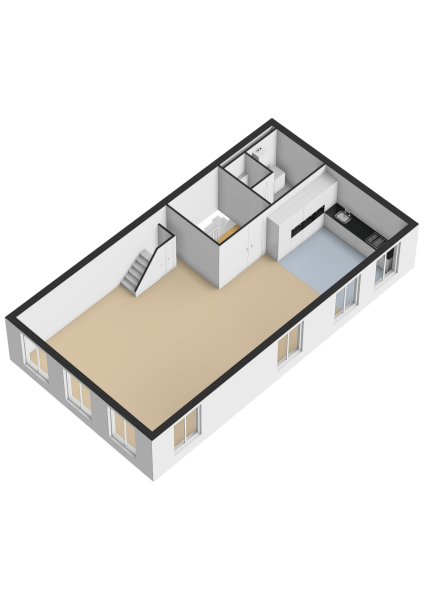 Floor Plan 5 - Van Baerlestraat 17 3