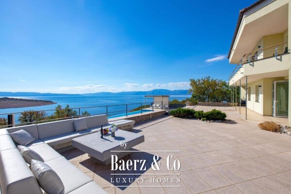 photo 6 Kraljevica, a rare opportunity — premium 453 m² villa, first row to the sea, with a pool