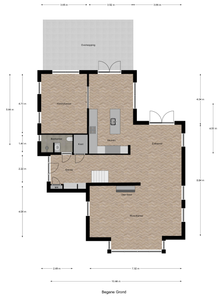 Floor Plan 1 - De Klomp 10