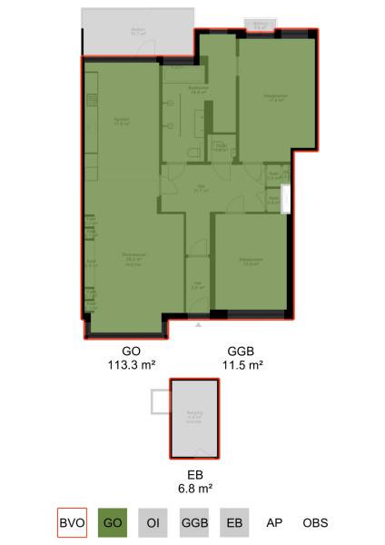 Floor Plan 3 - Stadionweg 158