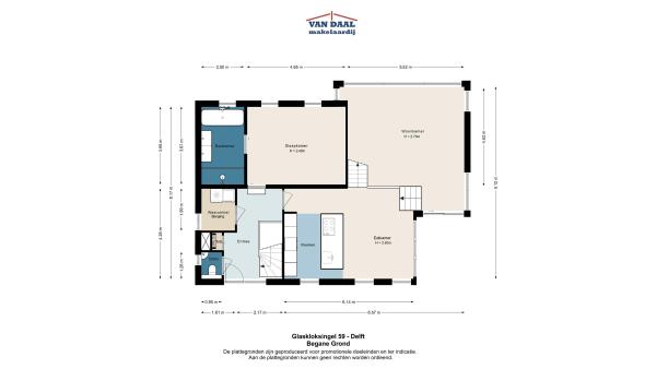 Floor Plan 1 - Glaskloksingel 59