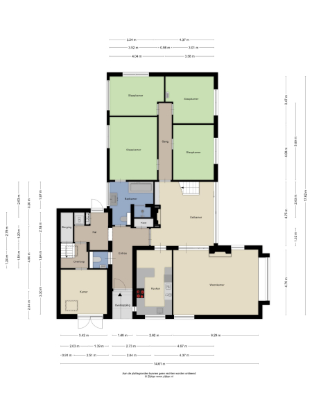 Floor Plan 1 - Slotsdijk 5