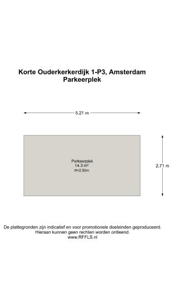 Floor Plan 5 - Korte Ouderkerkerdijk 1 P 3
