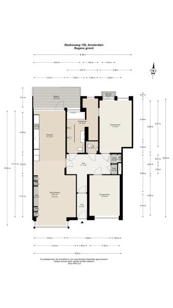 Floor Plan 1 - Stadionweg 158