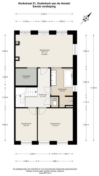 Floor Plan 2 - Kerkstraat 51