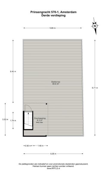 Floor Plan 4 - Prinsengracht 570 1