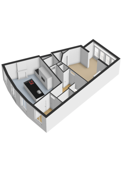 Floor Plan 8 - Alexander Boersstraat 37 H