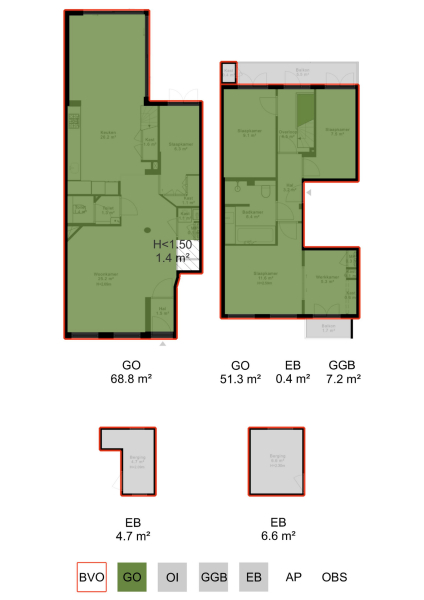 Floor Plan 11 - Kijkduinstraat 75 H