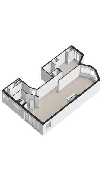 Floor Plan 3 - Vondelstraat 11 H 2