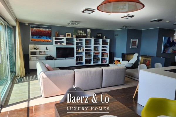 photo 1 Opatija, exclusive apartment in a prime location, two-bedroom, 87 m², first row to the sea.