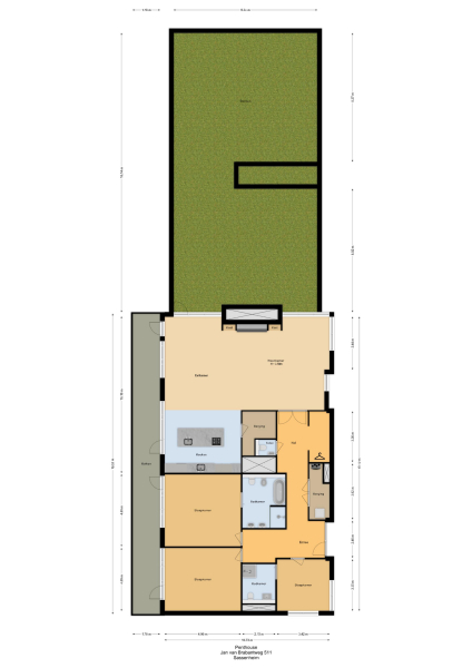 Floor Plan 1 - Jan van Brabantweg 511