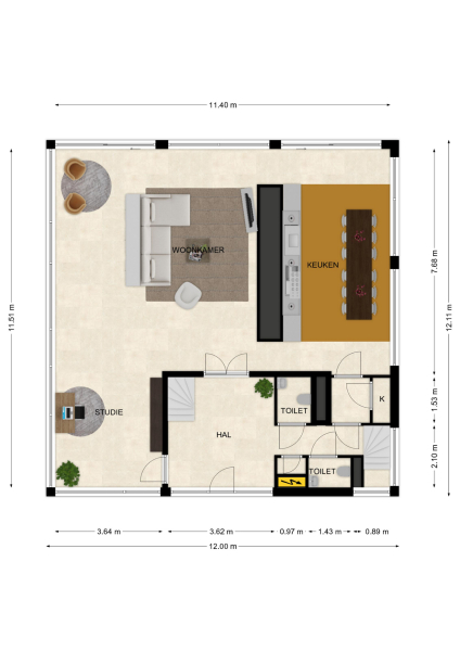 Floor Plan 2 - Andromedasingel 13