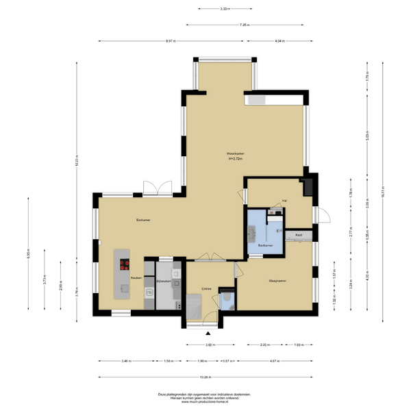 Floor Plan 3 - Frederik Hendrikstraat 15