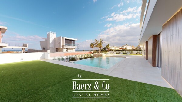 photo 6 Blue Sky Exclusive Collection – key ready 5 bedroom beachfront villa with infinity pool and lift, Pervolia (villa 4)