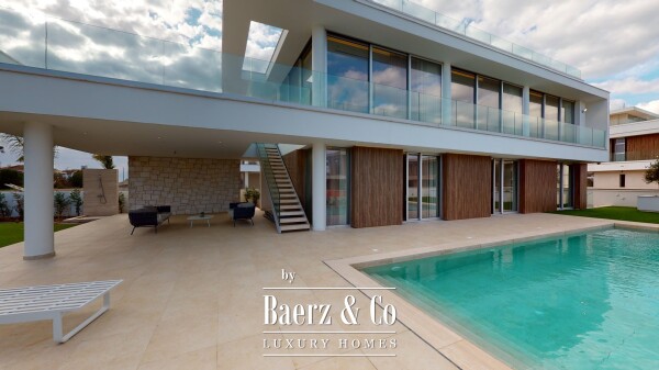 photo 3 Blue Sky Exclusive Collection – key ready 4 bedroom beachfront villa with infinity pool and lift, Pervolia (villa 6)
