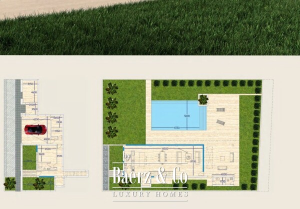 Floor Plan 2 - Blue Sky Exclusive Collection – key ready 4 bedroom beachfront villa with infinity pool and lift, Pervolia (villa 8)