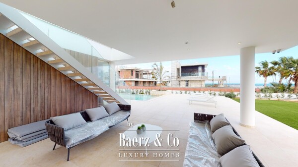 photo 7 Blue Sky Exclusive Collection – key ready 4 bedroom beachfront villa with infinity pool and lift, Pervolia (villa 9)