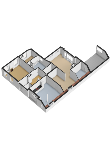 Floor Plan 2 - Schoolstraat 24