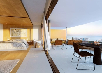 Bright Deluxe Apartment with Sea View Terrace