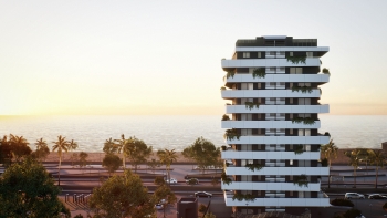 Corner Residence with Panoramic Sea and City Views