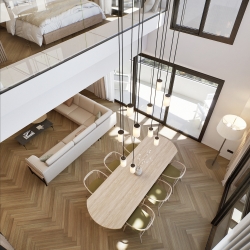 Spacious City Residence with Open Living and Private Terrace