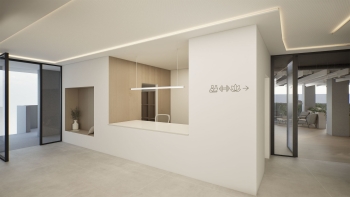 Penthouse with expansive terrace and open sea views