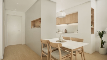 Penthouse with efficient layout and dual terraces