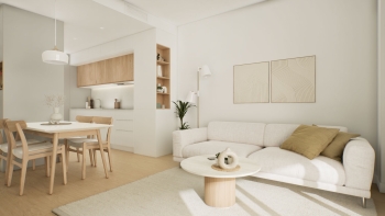 Penthouse with generous terrace and accessible layout