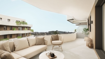 Premium penthouse with expansive terrace and open living layout