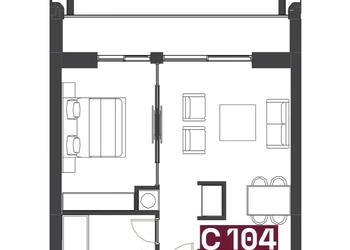 One Bedroom Apartment